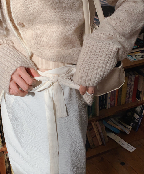[SLOWAND] # SLOWMADE Layering Wrap Skirt