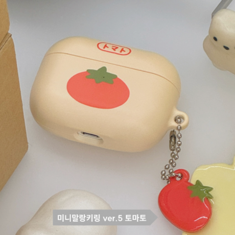 [HOOKKA HOOKKA STUDIO] Tomato Airpods Case