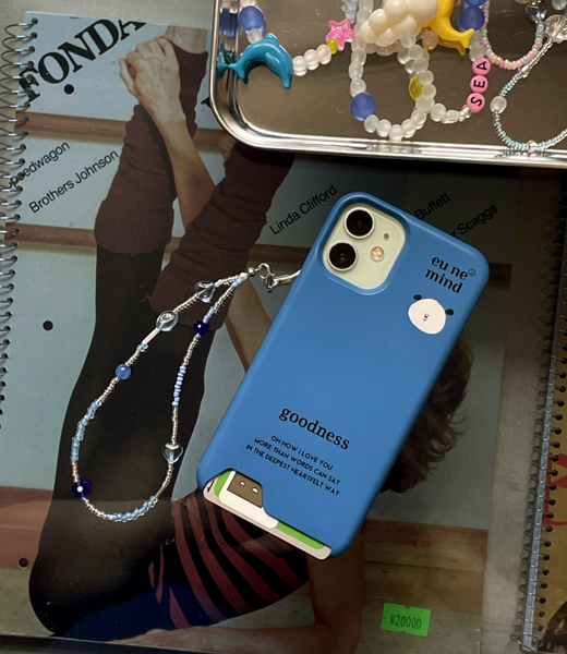 [eune mind] Goodness Card Storage Phone Case