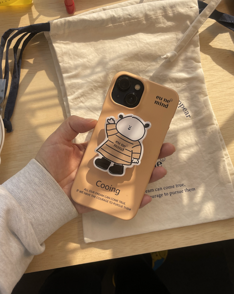 [eune mind] Cooing Hello Hard Phone Case