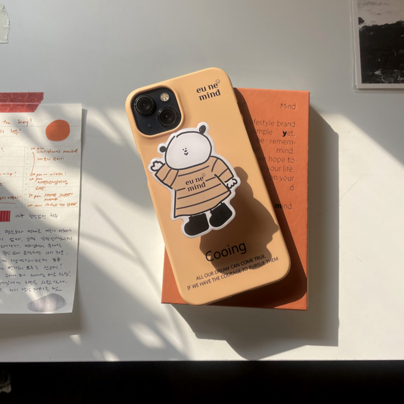 [eune mind] Cooing Hello Hard Phone Case