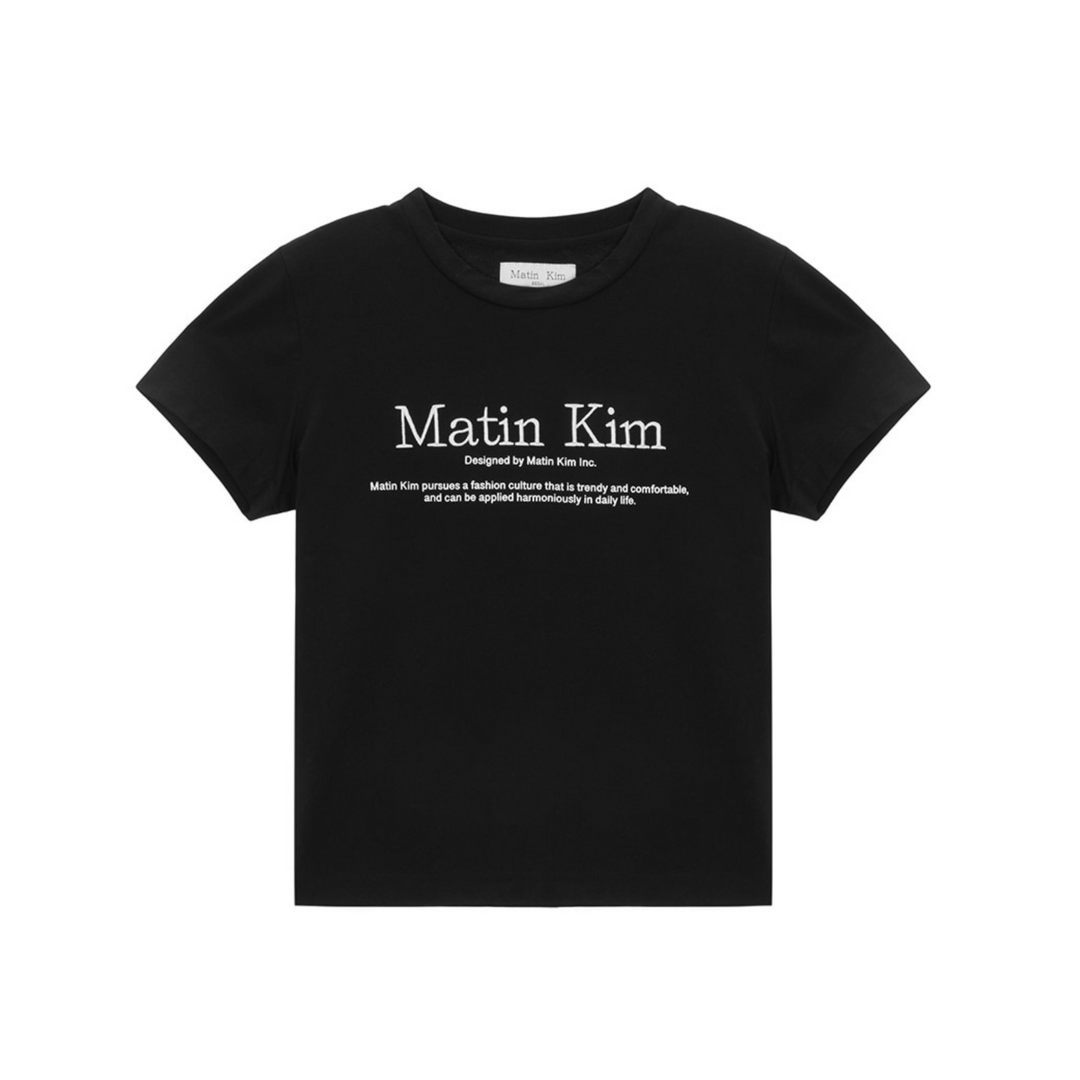 Matin Kim] MATIN HERITAGE CROP TOP (2colours) – Ohue