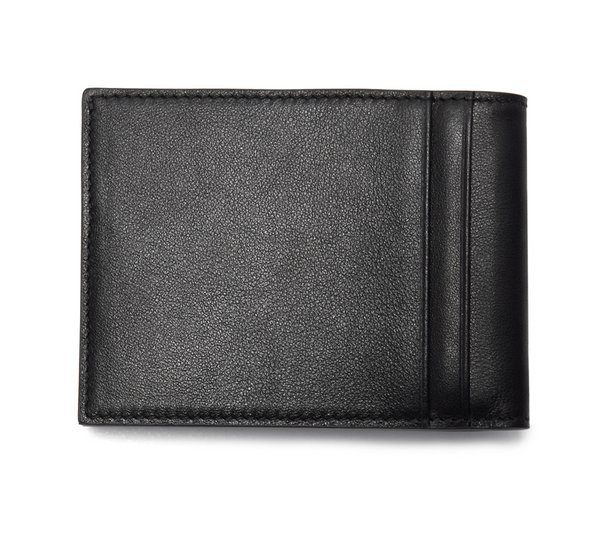 [Matin Kim] SLIM METAL BIFOLD WALLET (2colours)