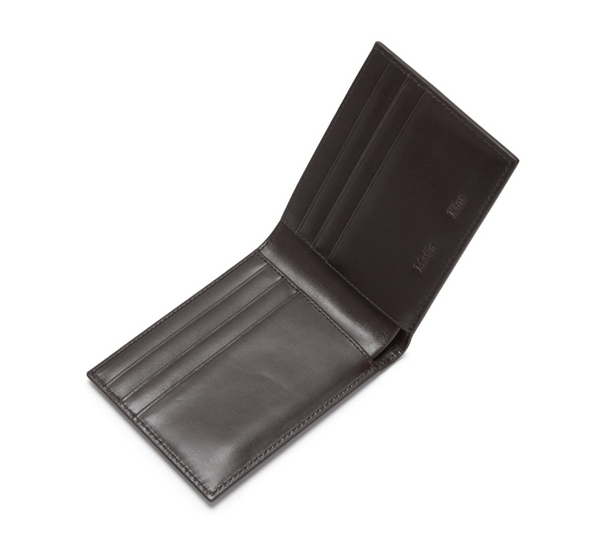 [Matin Kim] SLIM METAL BIFOLD WALLET (2colours)