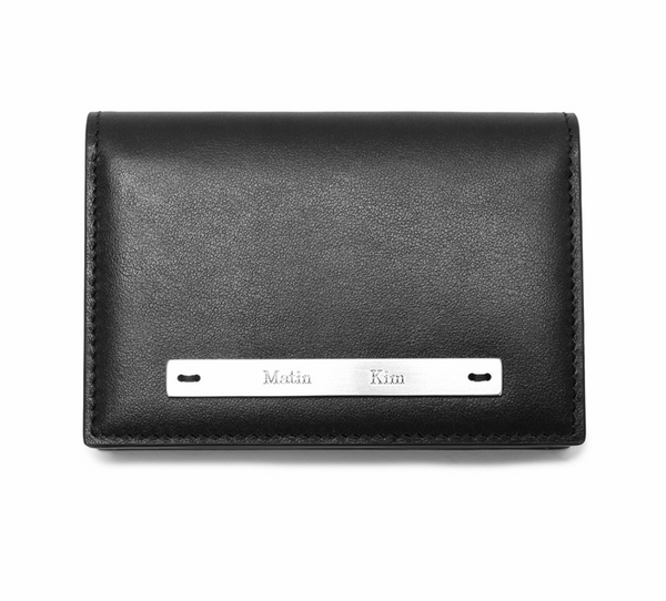 [Matin Kim] SLIM METAL BUSINESS WALLET (2colours)