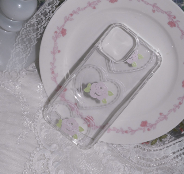 [WATERJEAN] Rose Garden (ver.3) Jelly Hard Case