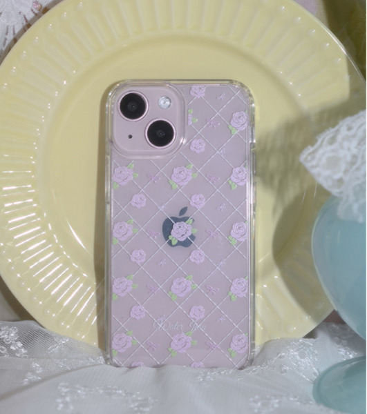 [WATERJEAN] Rose Garden (ver.2) Jelly Hard Case