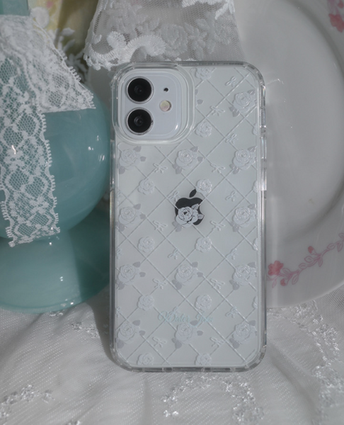 [WATERJEAN] Rose Garden (ver.2) Jelly Hard Case