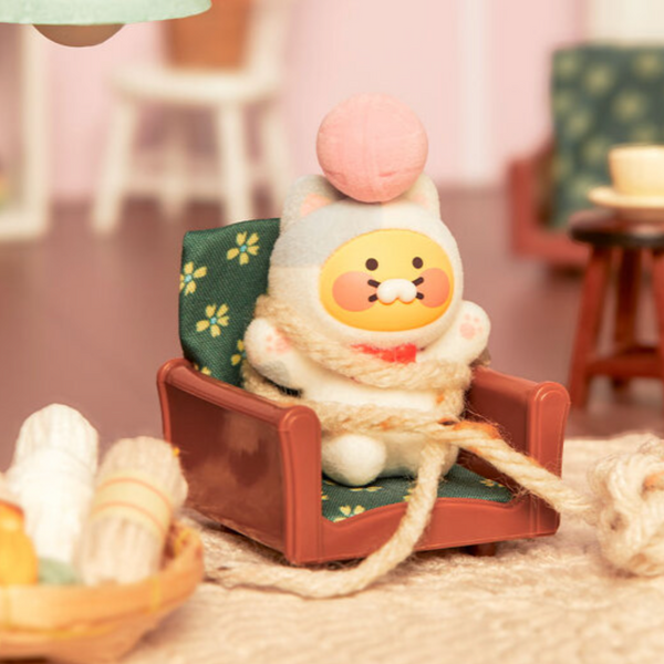 [Kakao Friends] Figure Keyring (Choonsik Pink Ball)