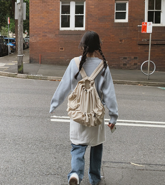[SLOWAND] String Nylon Backpack (PRE-ORDER)
