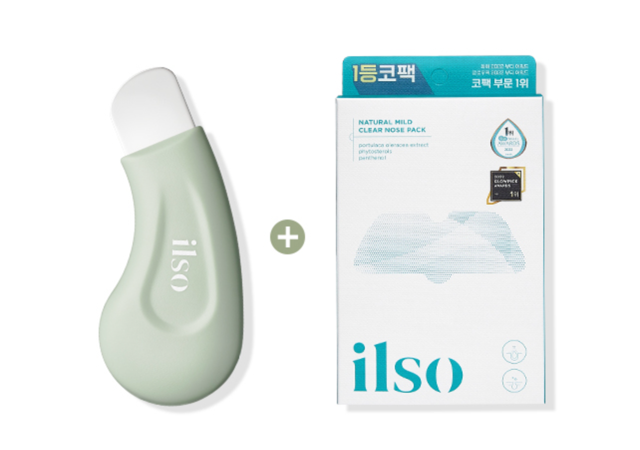 [ilso] Natural Mild Clear Nose Pack (10P) 鼻頭粉刺清潔貼