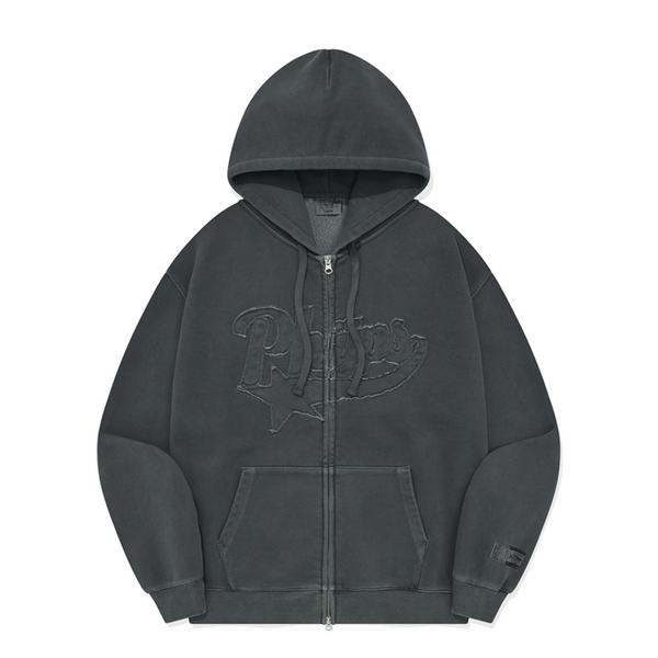 [PHYPS] STAR TAIL HOODIE ZIP UP PG BLUE CHARCOAL