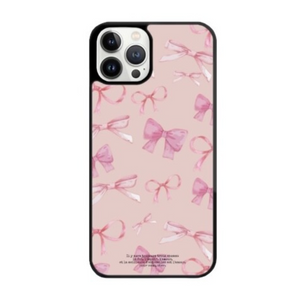 [dear my muse.] Ribbon Waltz Coral Epoxy Phone Case