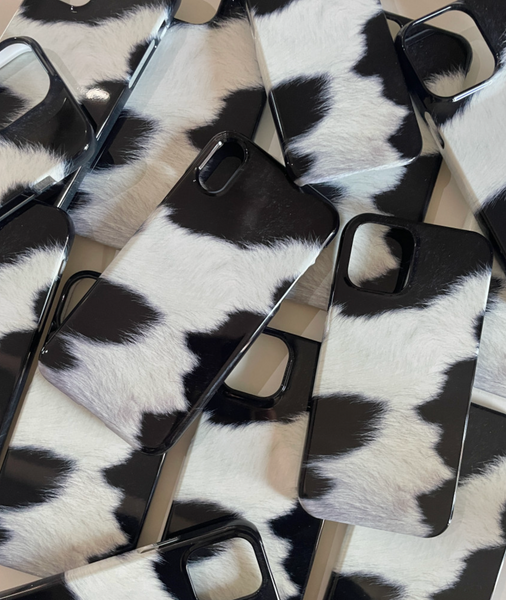 [monguroom] Cow Cat Phone Case