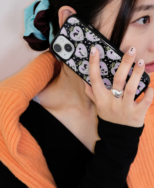 [twiner] Kitty Black Phone Case (店主pick!)