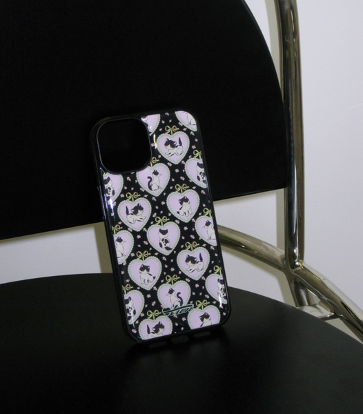 [twiner] Kitty Black Phone Case (店主pick!)