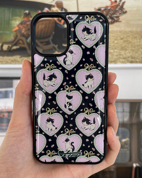 [twiner] Kitty Black Phone Case (店主pick!)