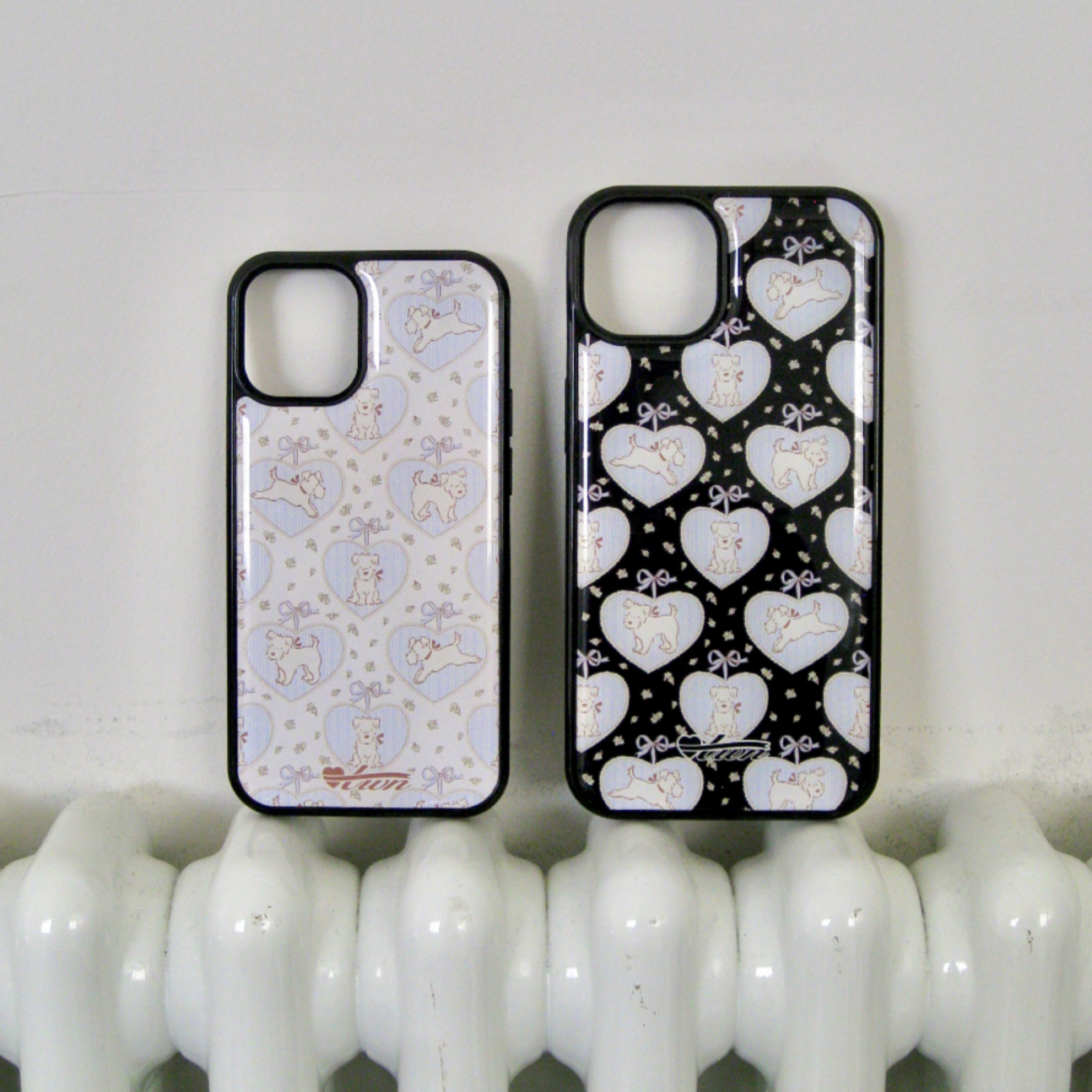 [twiner] Puppy Black Phone Case (店主pick!)