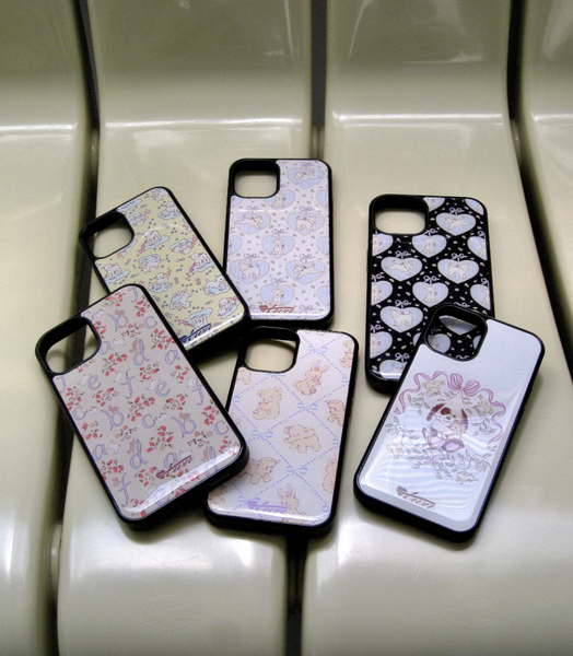 [twiner] Puppy Black Phone Case (店主pick!)