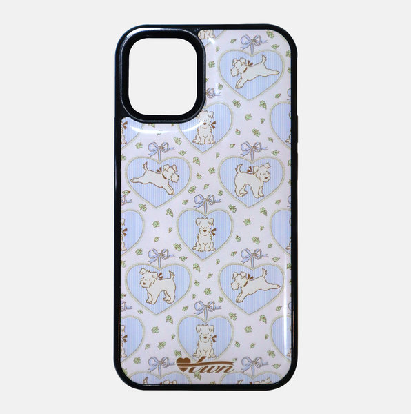 [twiner] Puppy Ivory Phone Case