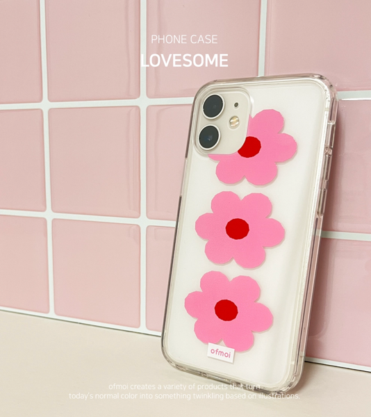 [ofmoi] Lovesome Clear Phone Case