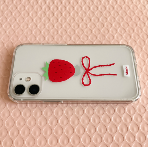 [ofmoi] Lovely Things Clear Phone Case