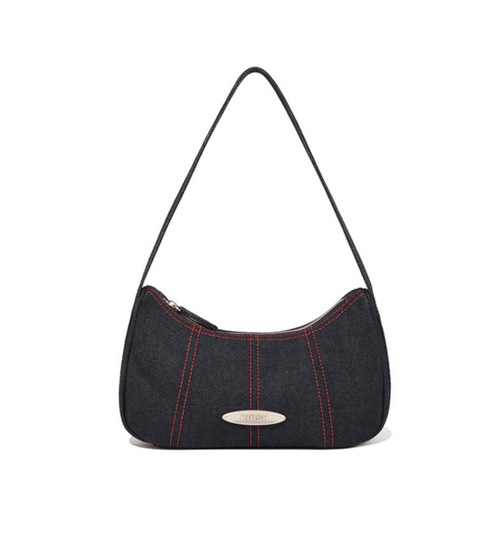 [KIRSH] POCKET VINTAGE STITCH POINT HAND BAG