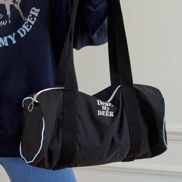 [DEARMYDEER] Logo Sports Duffel Mini Bag (Black)