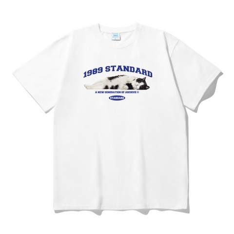 [1989 STANDARD] ARCH CHARMING CAT TSHIRT