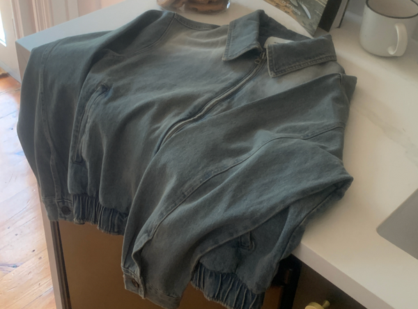 [98°C] Vintage Denim Blouson Jacket