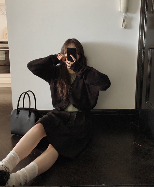 [SLOWAND] # LENTO Classic Leather Tote Bag