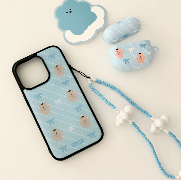 [chanibear] Ribbon Bear Phone Case