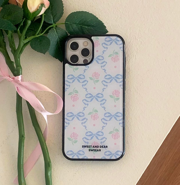 [SWEEAR] ROSE RIBBON BUMPER CASE