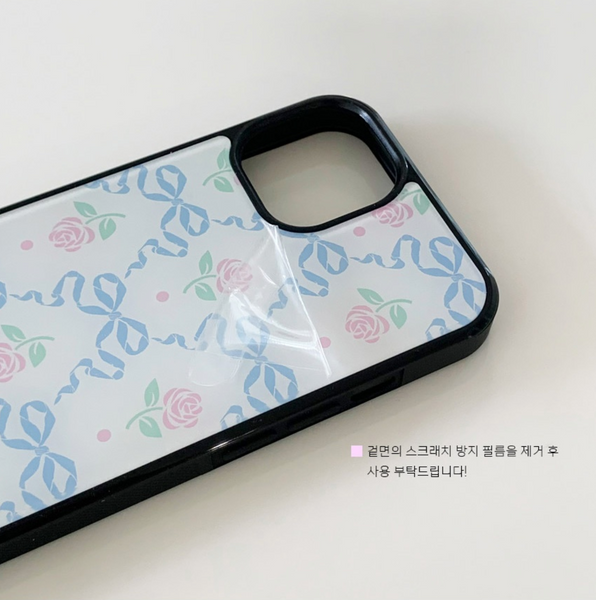 [SWEEAR] ROSE RIBBON BUMPER CASE