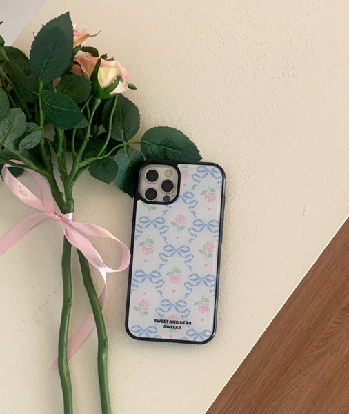 [SWEEAR] ROSE RIBBON BUMPER CASE