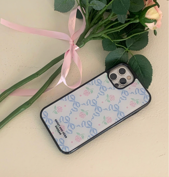 [SWEEAR] ROSE RIBBON BUMPER CASE