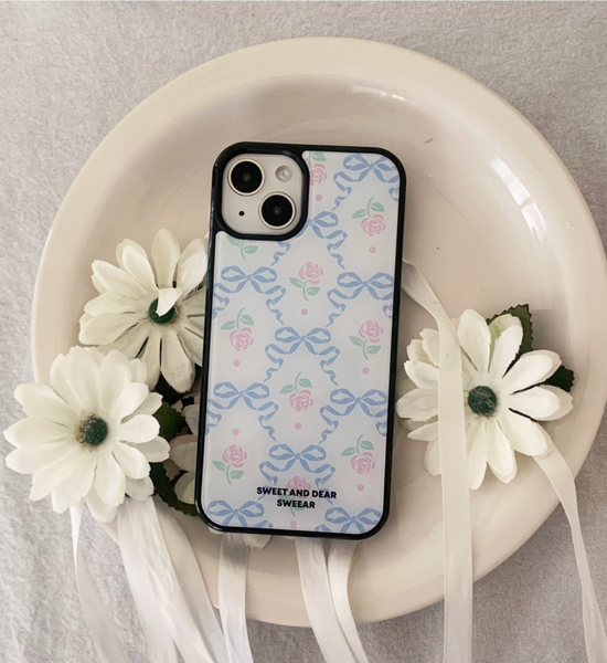 [SWEEAR] ROSE RIBBON BUMPER CASE