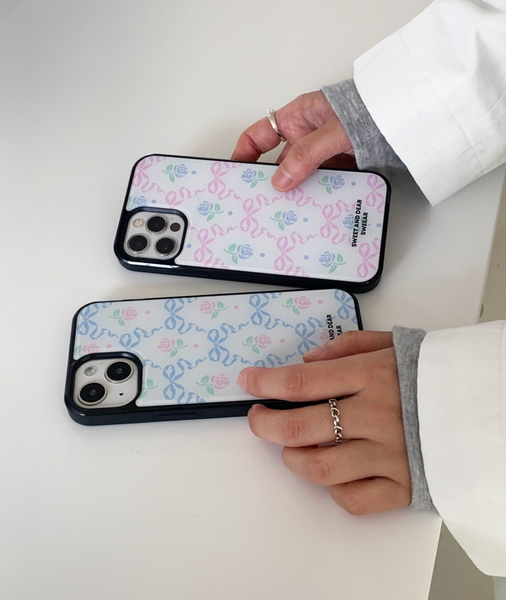 [SWEEAR] ROSE RIBBON BUMPER CASE