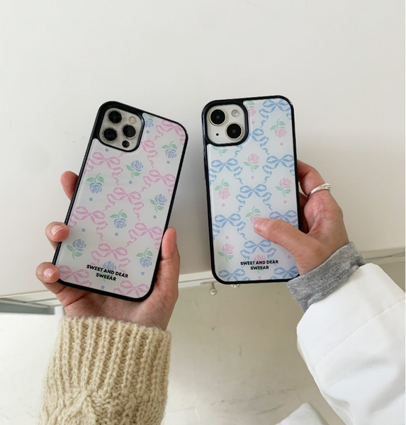 [SWEEAR] ROSE RIBBON BUMPER CASE