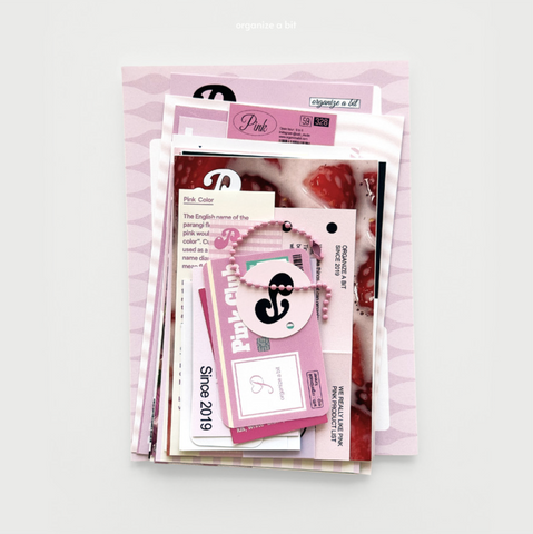 [oab studio] Tone Pack Pink Sticker Pack