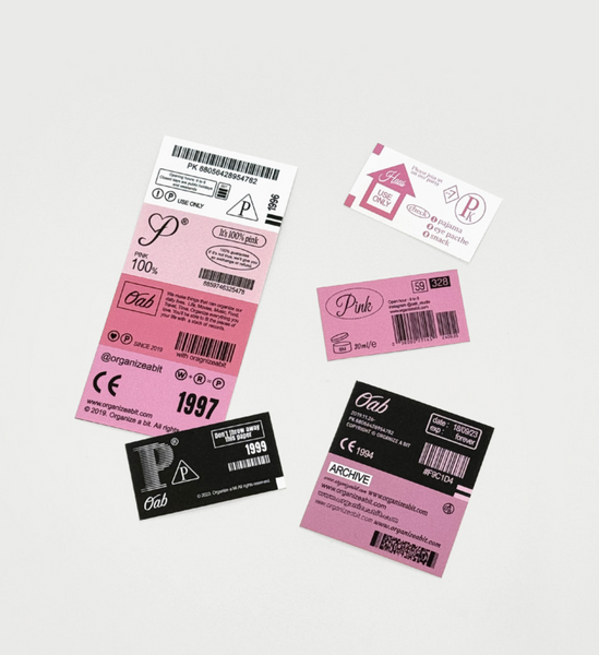 [oab studio] Tone Pack Pink Sticker Pack