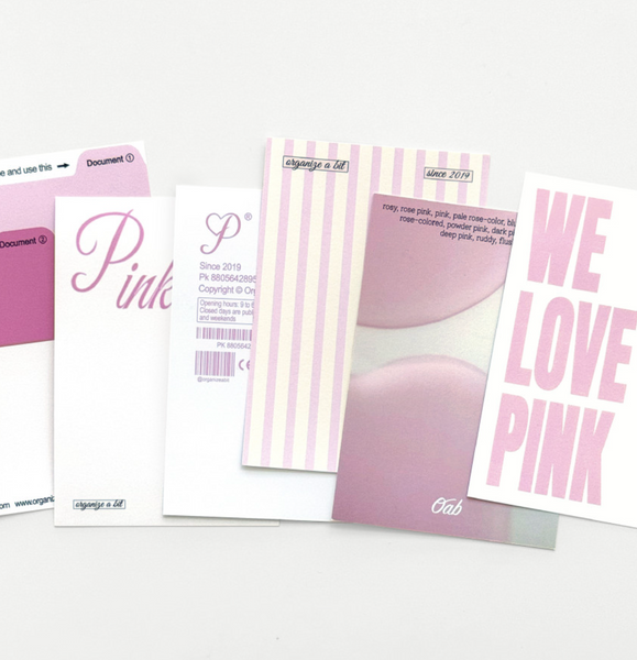 [oab studio] Tone Pack Pink Sticker Pack