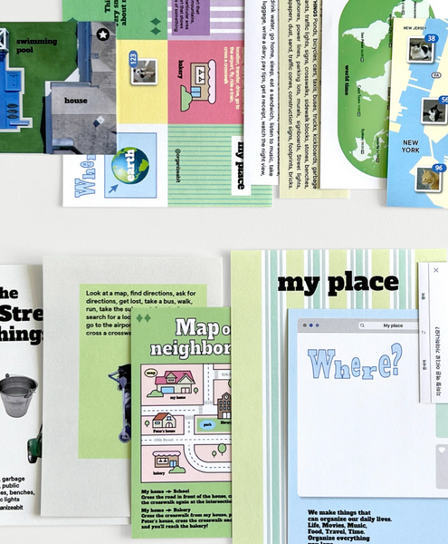 [oab studio] Map Sticker Pack