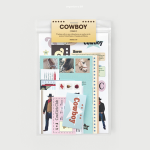 [oab studio] Cowboy Sticker Pack