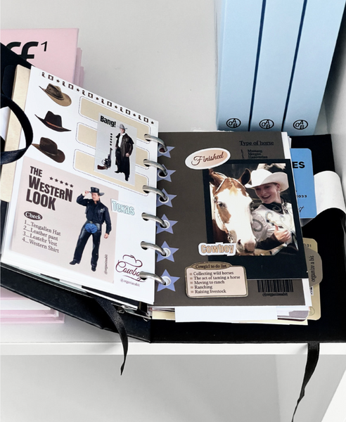 [oab studio] Cowboy Sticker Pack