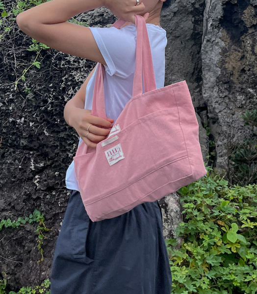 [nuaname] Pink Eco Bag