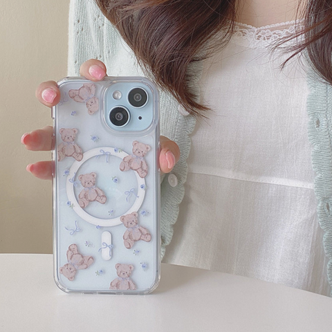 [Romantic Mood] MagSafe Flower Phone Case