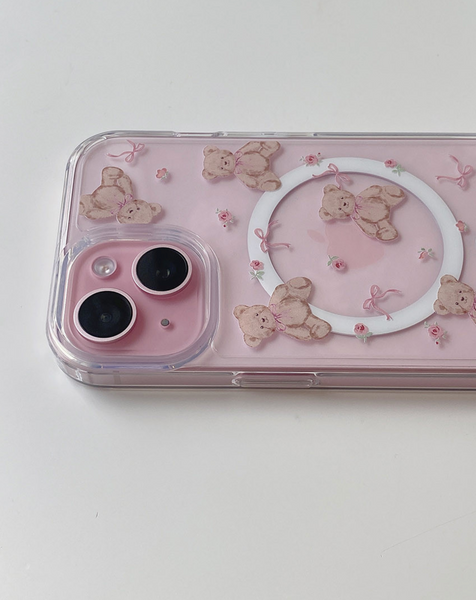 [Romantic Mood] MagSafe Flower Phone Case