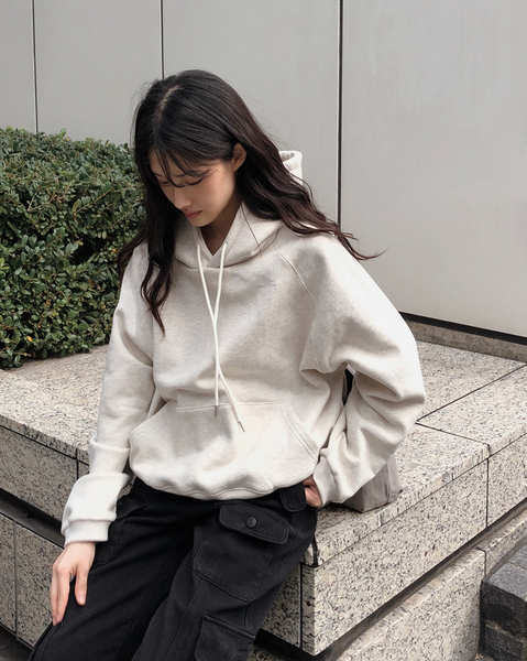 [SLOWAND] # SLOWMADE New Daily Fit Well-made Hoodie