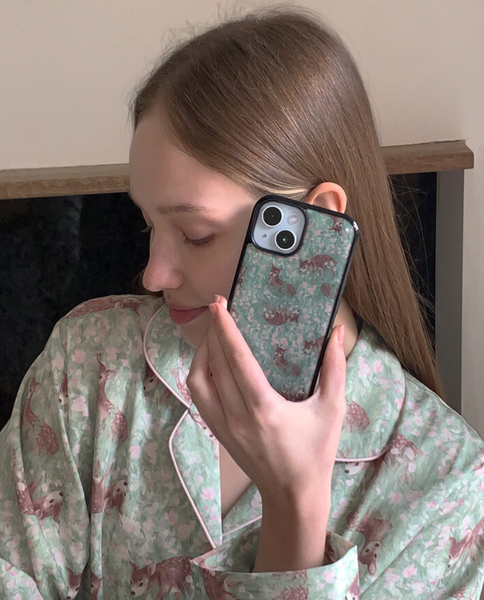 [muse mood] Deer Forest Epoxy Phone Case